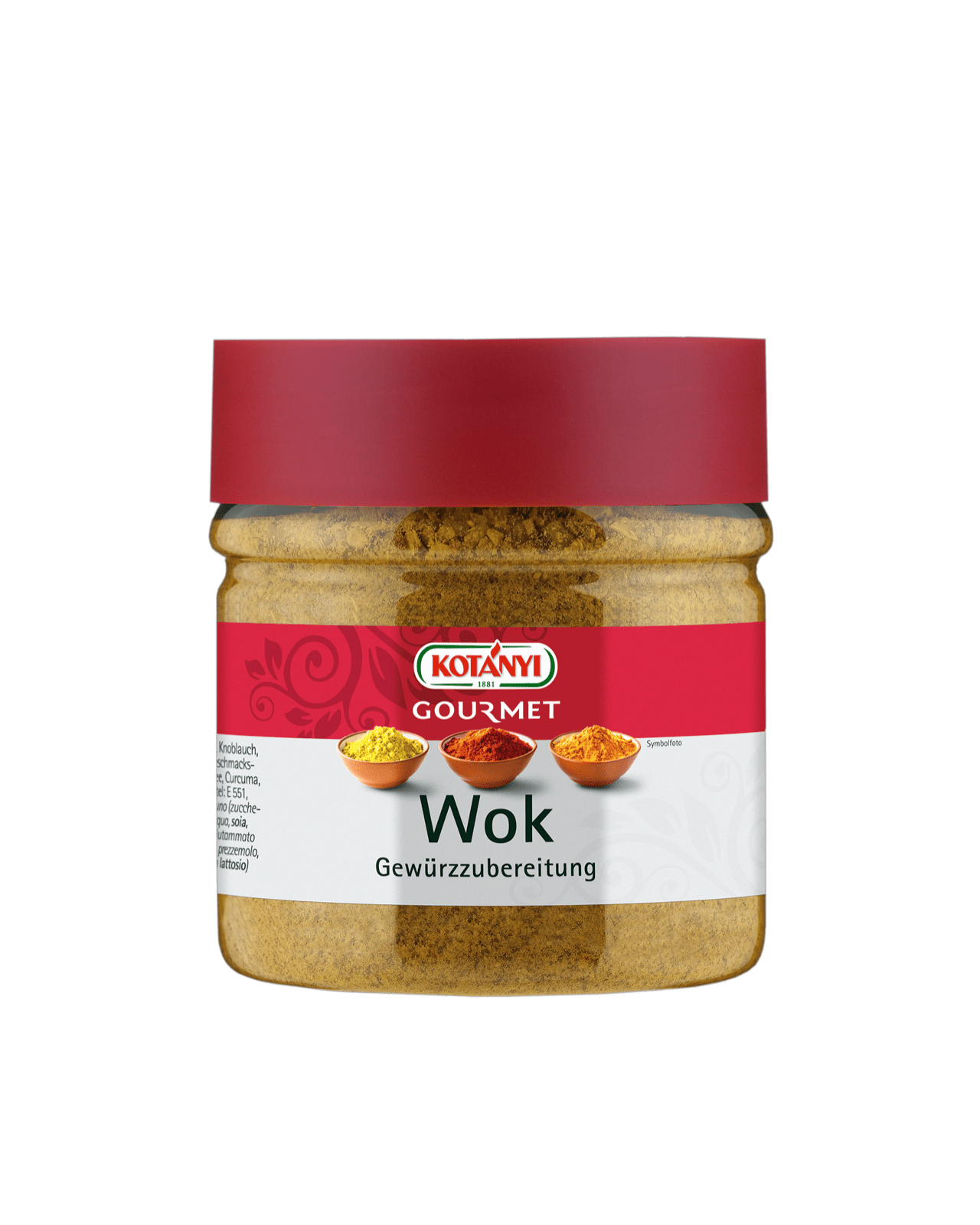 Kotányi Wok Gewürzzubereitung in der 400ccm Dose