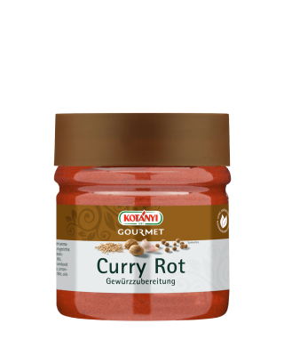 Kotányi Gourmet Curry Rot Gewürzzubereitung in der 400ccm Dose