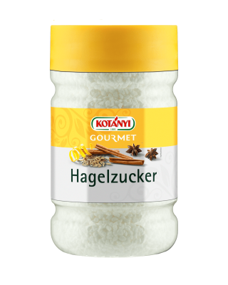 Kotányi Gourmet Hagelzucker in der 1200ccm Dose