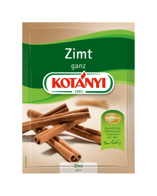 Kotányi Zimt ganz im Brief