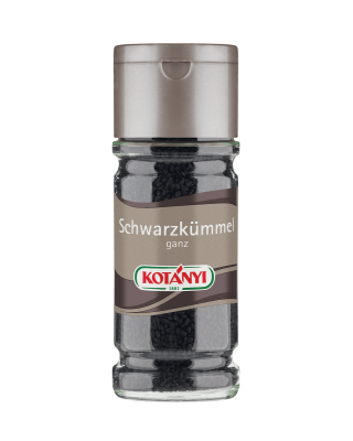 Kotányi Schwarzkümmel ganz im 100ml Glas