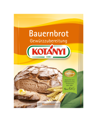 Kotányi Bauernbrot Gewürzzubereitung im Brief