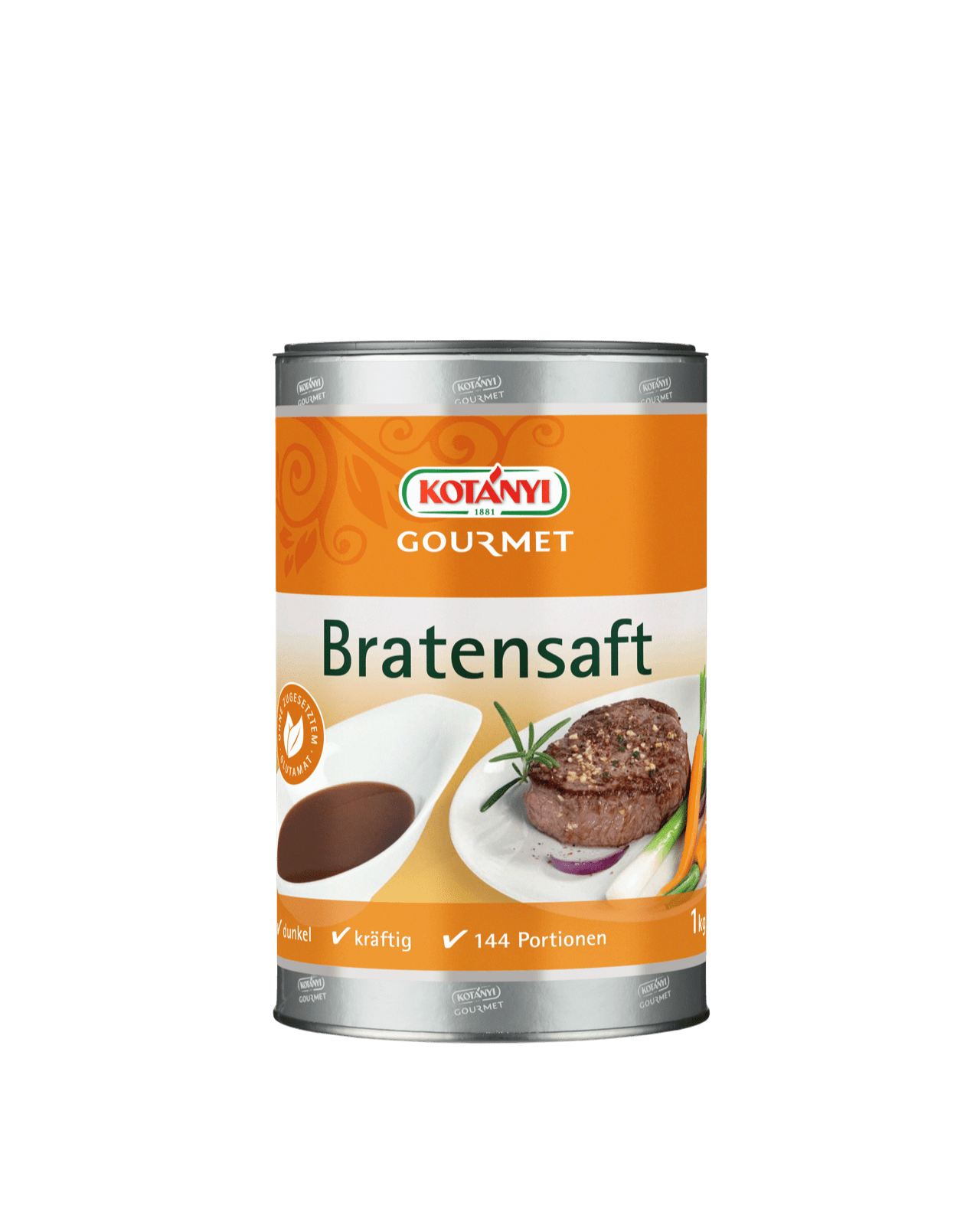 Kotányi Gourmet Bratensaft in der 1kg Pappdose
