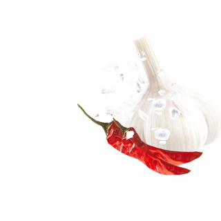 Salz Meersalz Chili Knoblauch Kotanyi Detail Edit