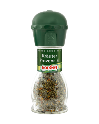 Kotányi Kräuter Provencial in der Mühle