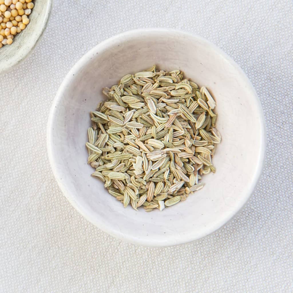 Fenchelsamen in einer Schüssel