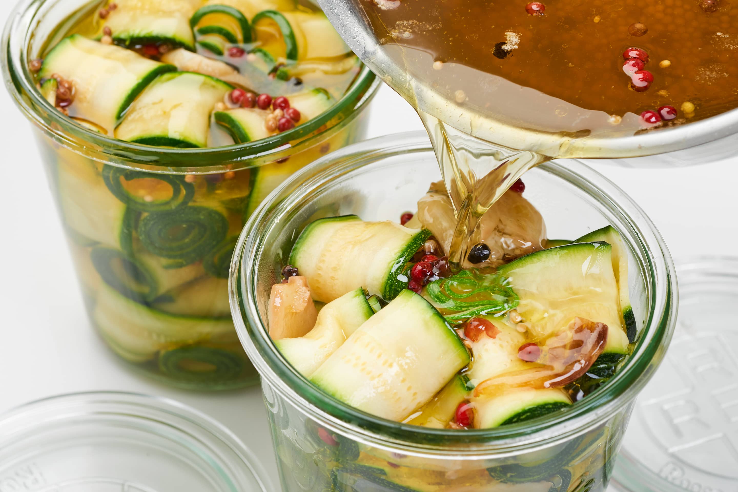 Eingelegte Zucchini mit Honig – Rezept | Kotányi