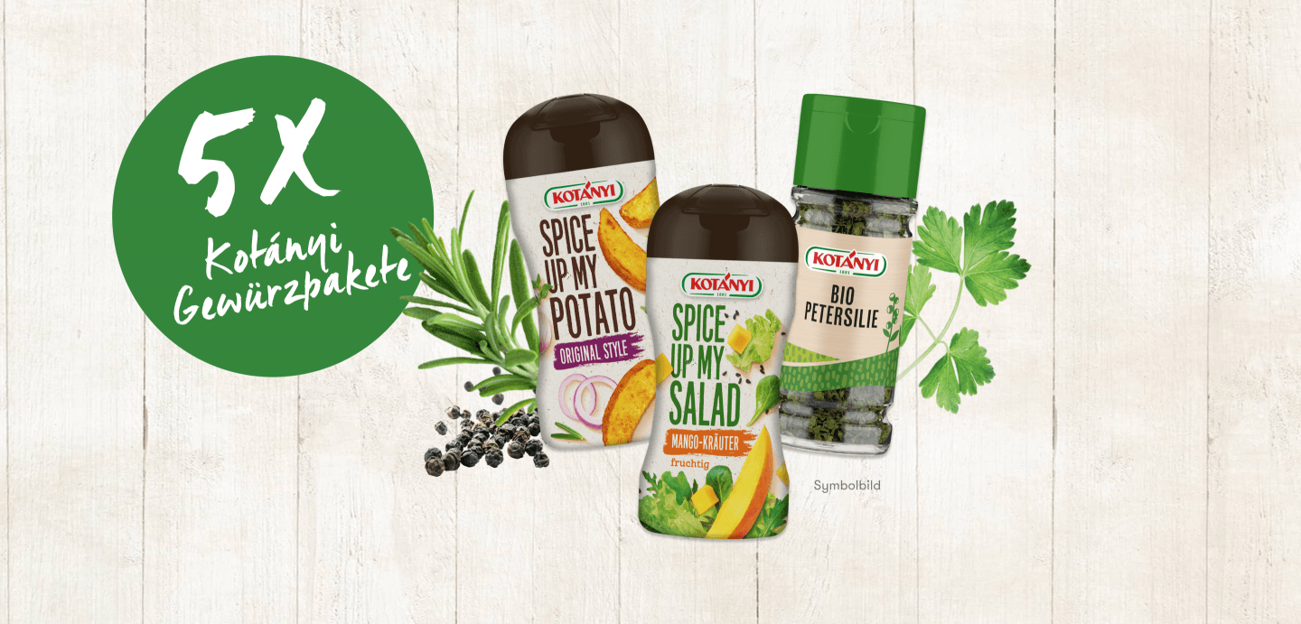 Jetzt Kotányi Kräuter und Gewürze für dein Frühlings-Picknick gewinnen!