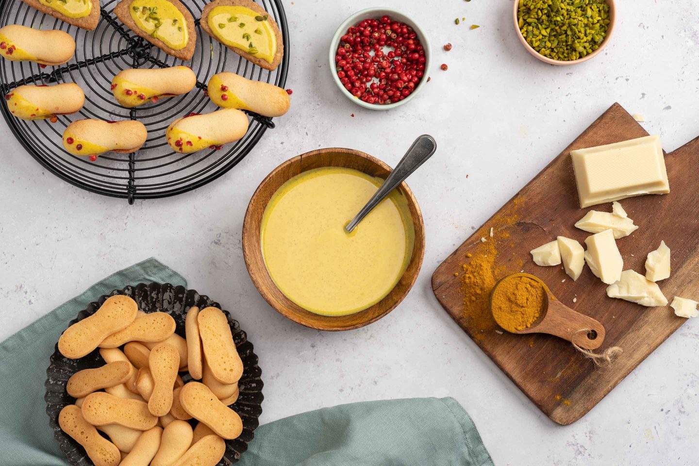 Unsere Golden Milk Glasur macht jedes Keks besonders.