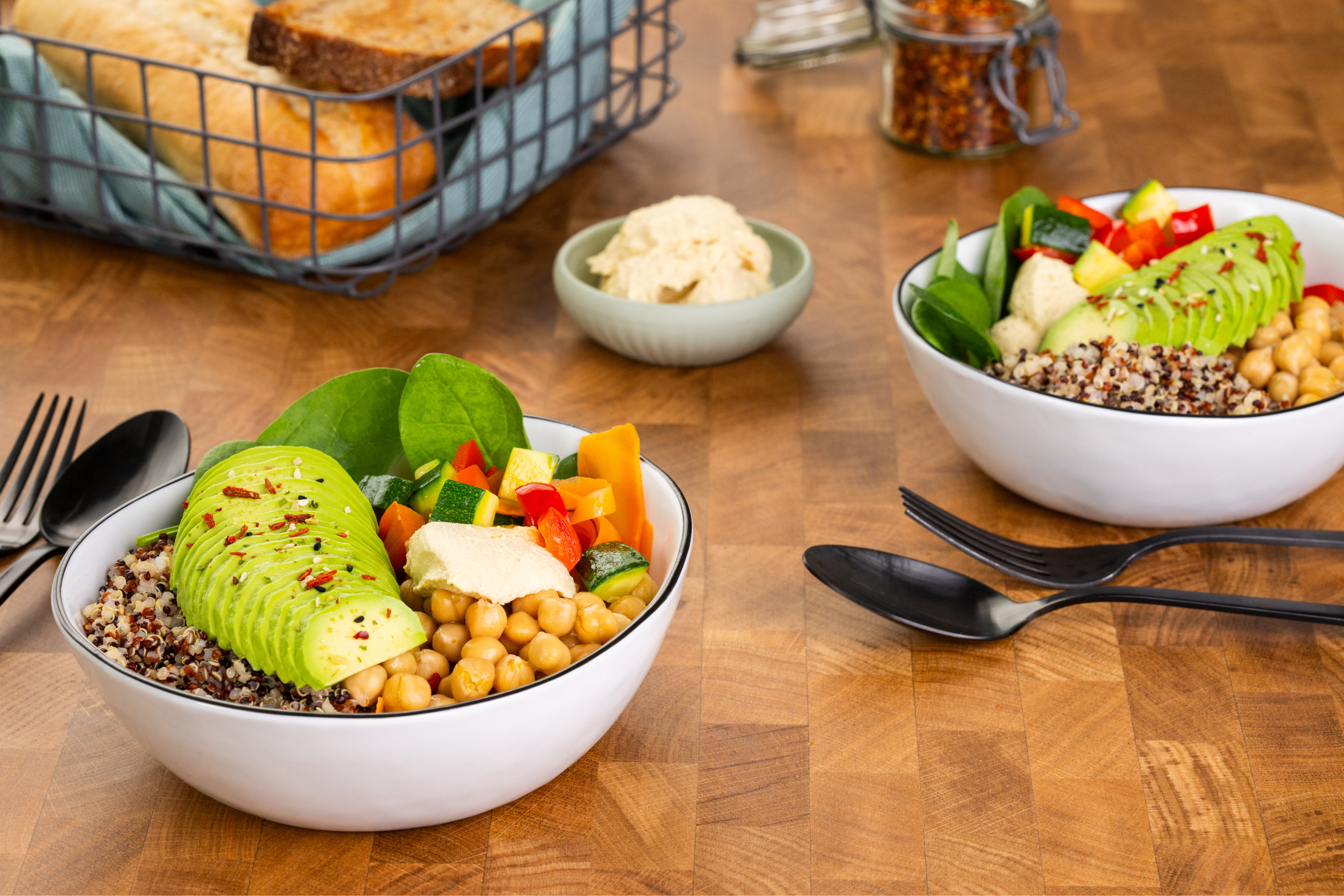 Bunte Bowl Mit Avocado Topping Landing Page Min