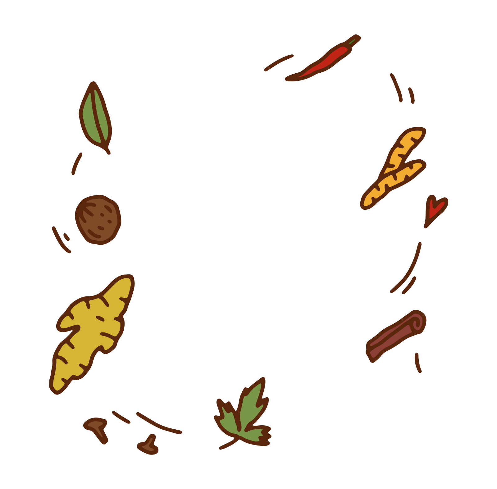 Curry Decoration