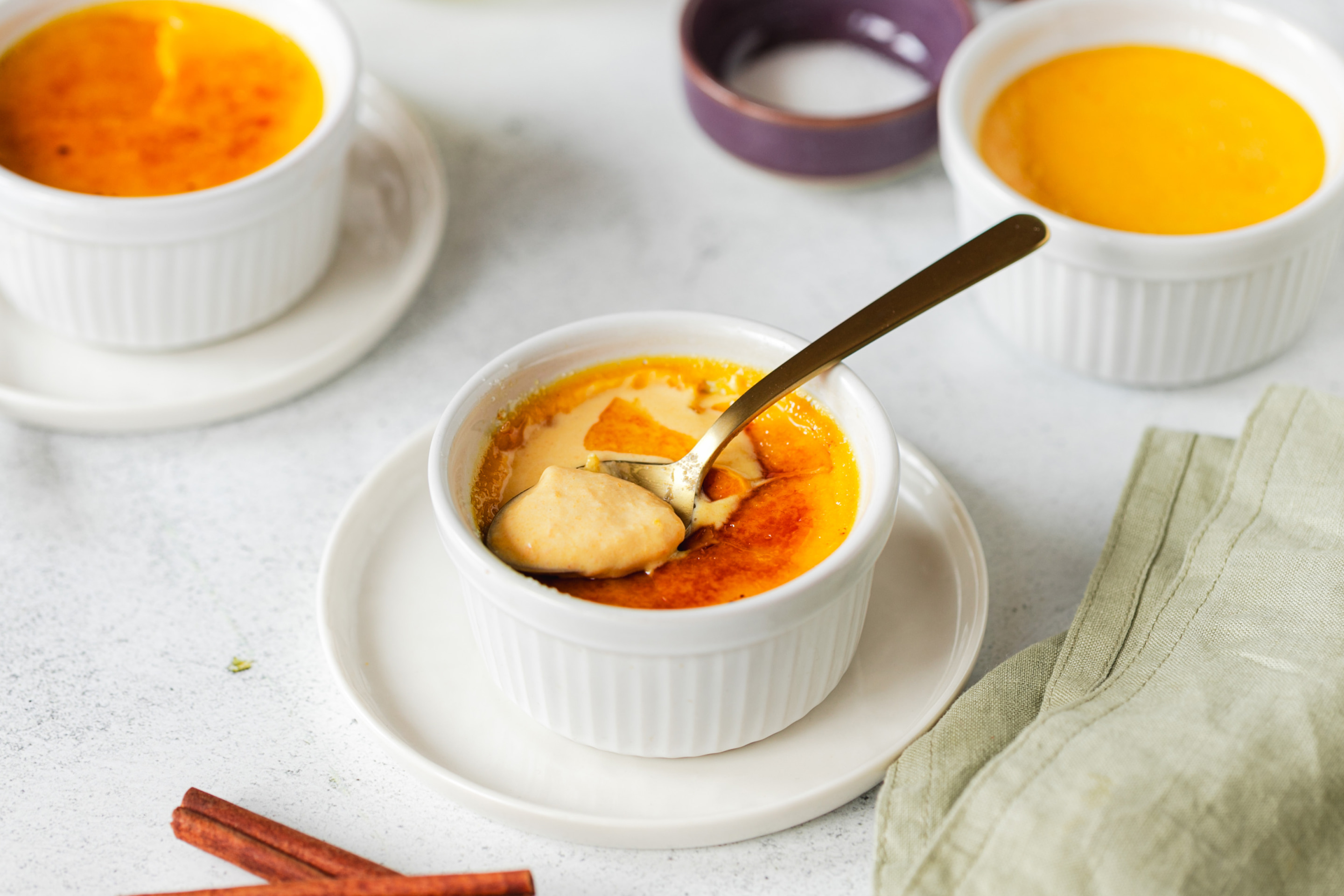 Pumpkin Crème Brûlée Min