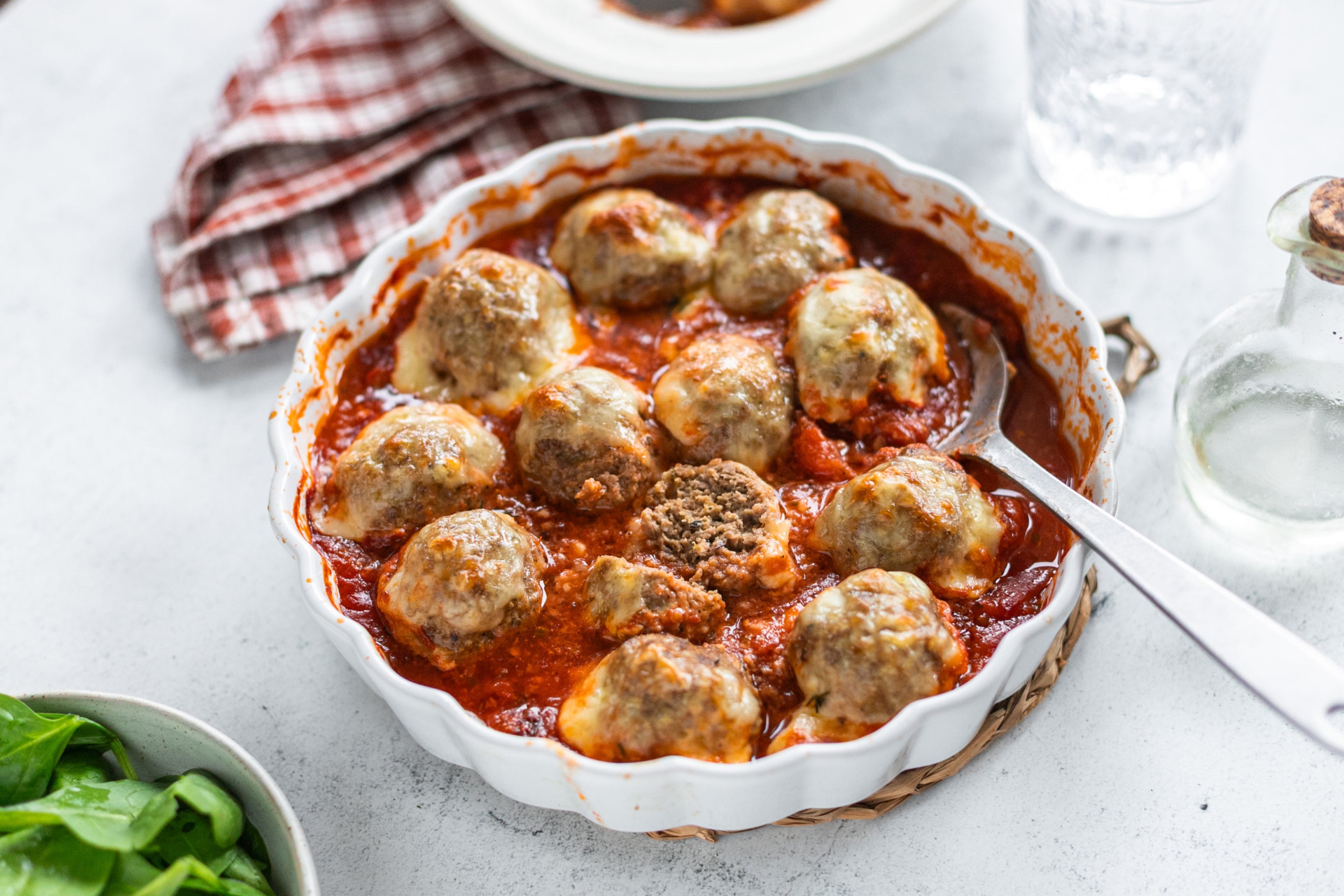 Baked Meatballs Min